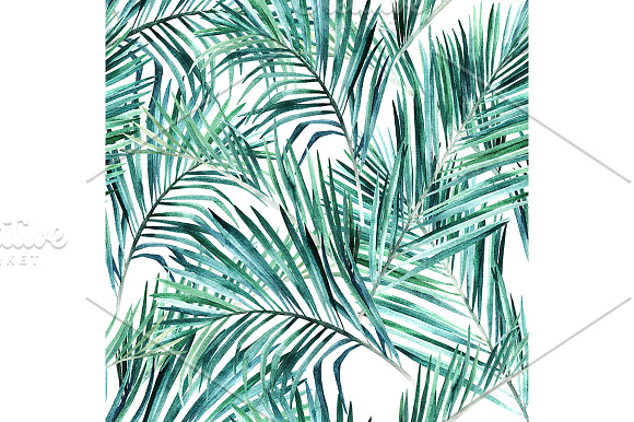 Tropical Seamless Pattern in Patterns - product preview 1