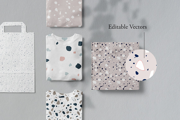 Terrazzo / Granito Seamless Patterns in Patterns - product preview 4