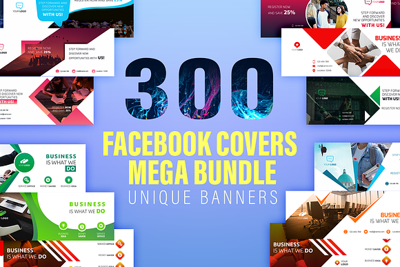 Facebook Covers Mega Bundle in Facebook Templates - product preview 52