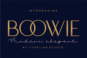 Boowie || Modern minimalist elegant.