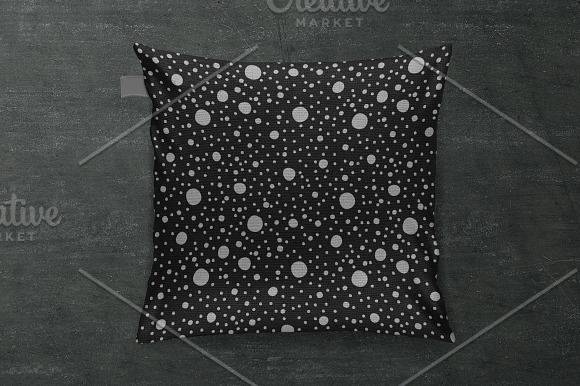 Dark trendy seamless vector patterns in Patterns - product preview 5