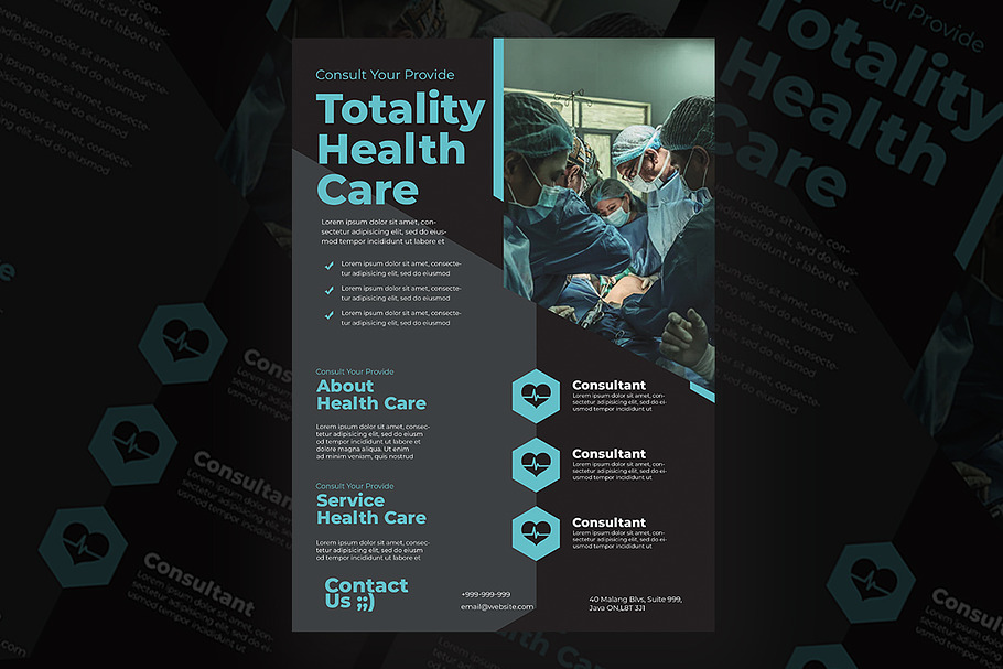 Healthcare Flyer Templates in Flyer Templates - product preview 8