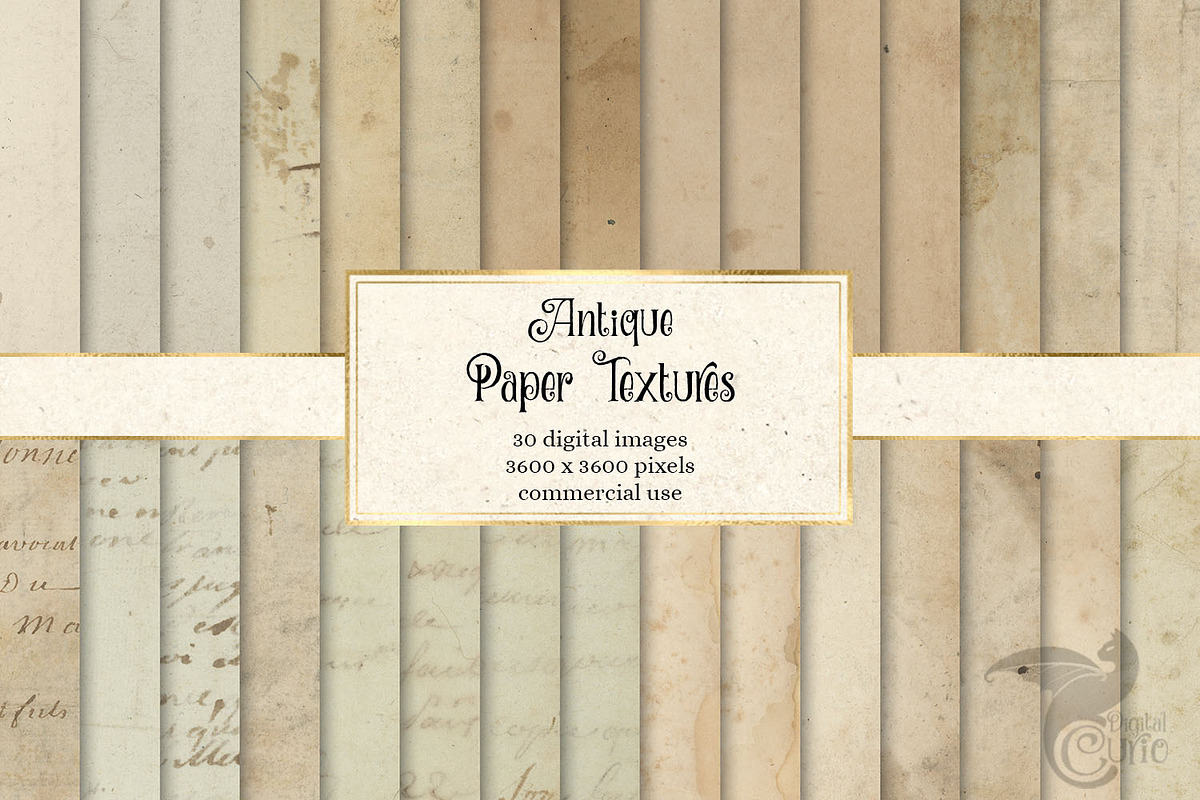 Antique Paper Textures in Textures - product preview 8