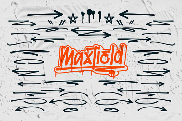 Maxtield [+Bonus Splatter] in Blackletter Fonts - product preview 6