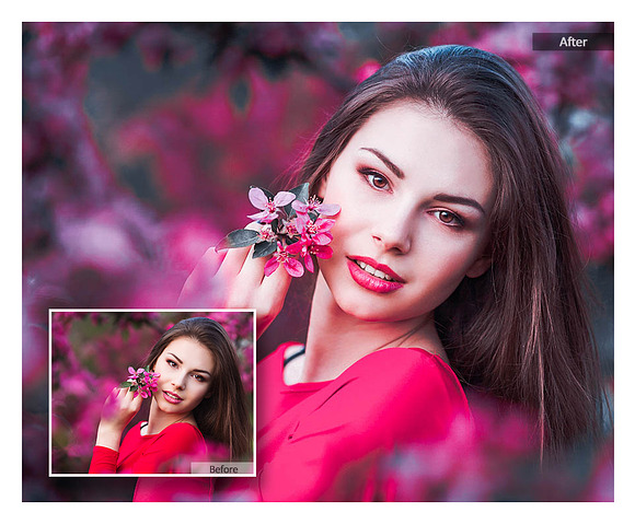 Lovely Color Lightroom Mobile Preset in Add-Ons - product preview 2