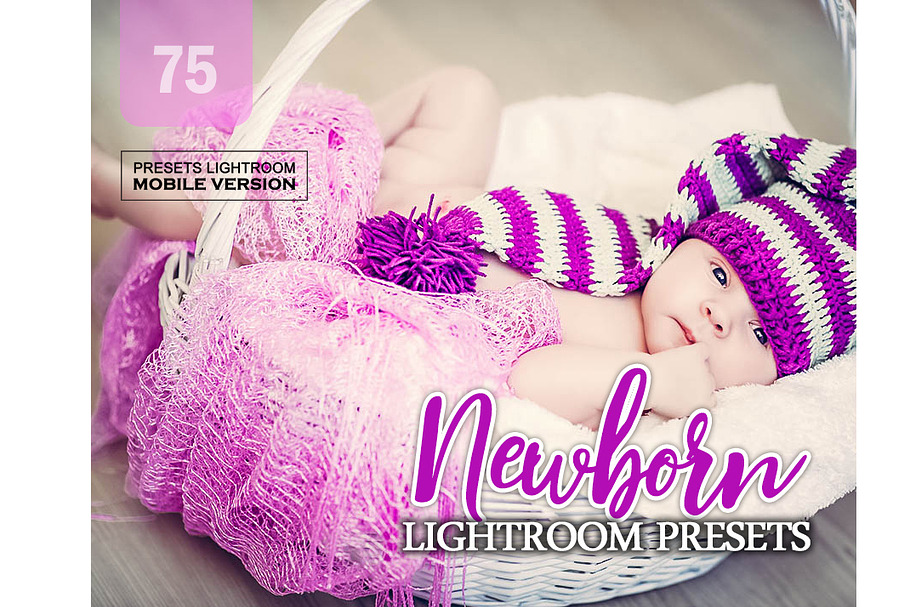 Newborn Lightroom Mobile Presets