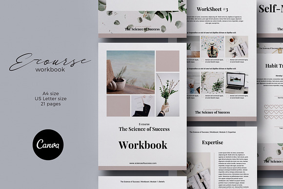BUNDLE Canva Templates Set in Social Media Templates - product preview 1