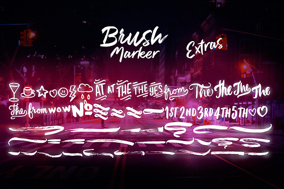 Brush Marker in Script Fonts - product preview 7