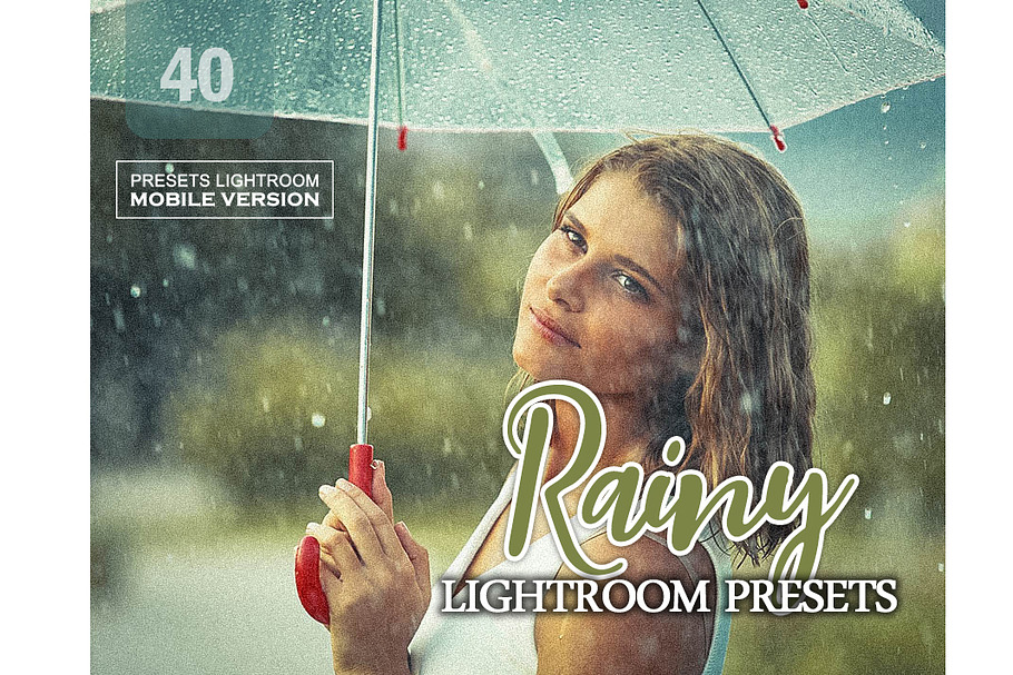 Rainy Lightroom Mobile Presets