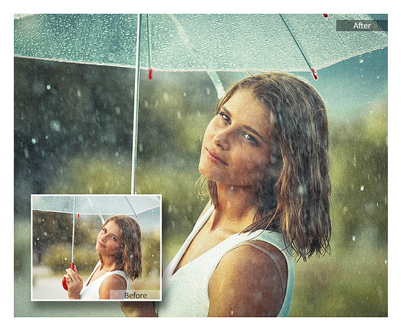 Rainy Lightroom Mobile Presets in Add-Ons - product preview 3