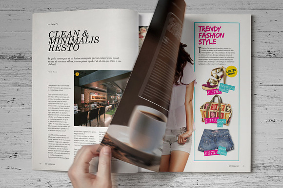 InDesign Magazine Template in Magazine Templates - product preview 3