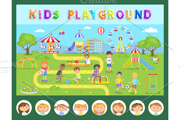 Kids Playground, Children and