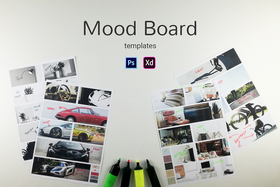Mood Boards in Branding Mockups - product preview 8