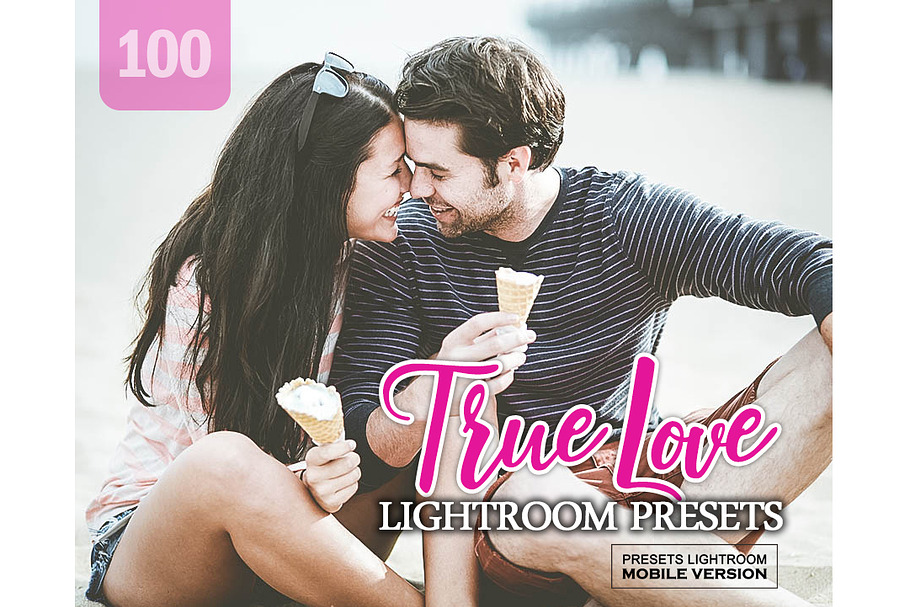 True Love Lightroom Mobile Presets in Add-Ons - product preview 8