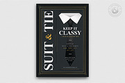 Suit and Tie Flyer Template V4