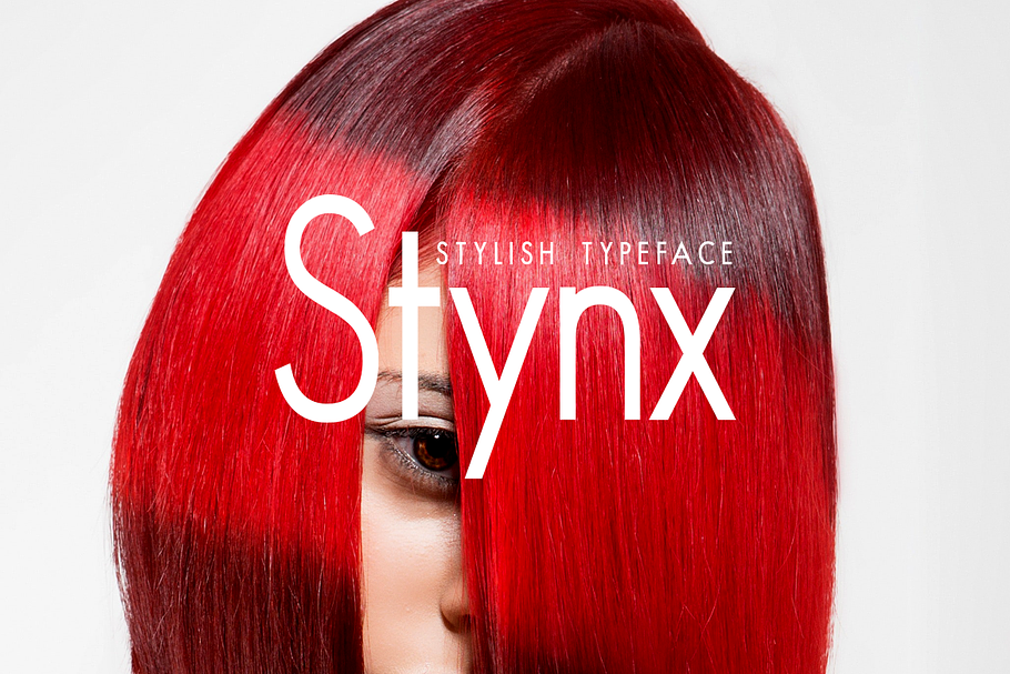 STYNX - Fashion / Display Typeface in Display Fonts - product preview 8