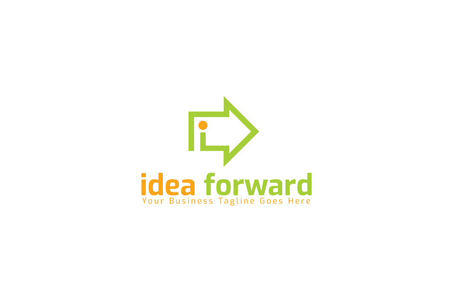 Idea Forward Logo Template in Logo Templates - product preview 8