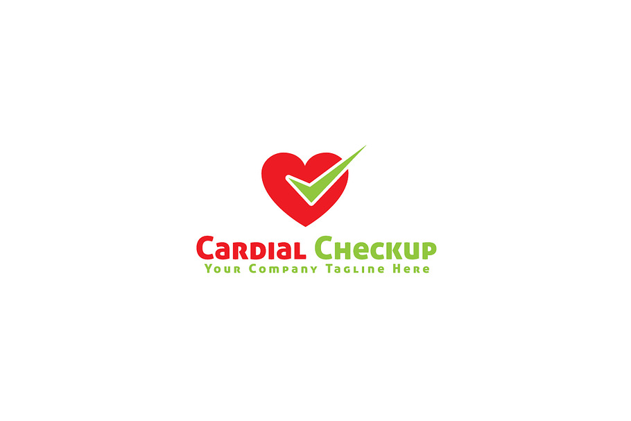 Cardial Checkup Logo Template