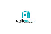 Zimik Housing Logo Template