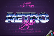 80s Text Style