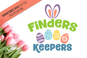 Finders Keepers SVG Cut File
