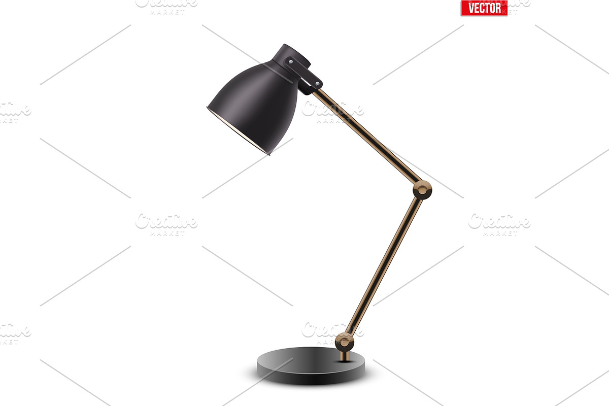 Task table desk lamp in Objects - product preview 8