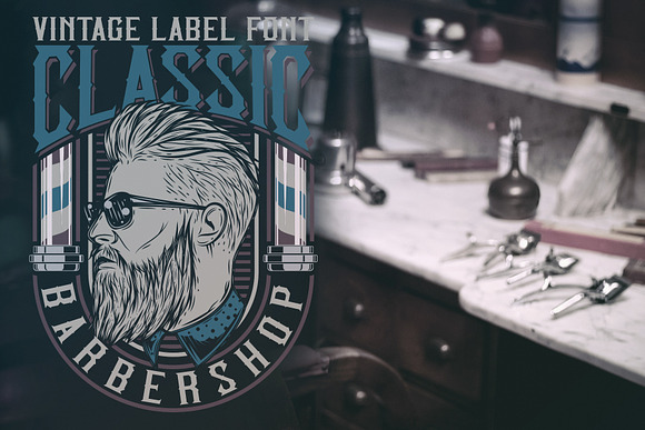 Classic BarberShop in Display Fonts - product preview 2