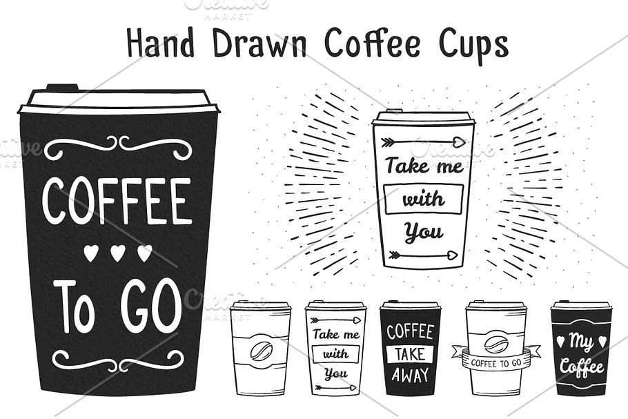 Take Away Coffee Cups