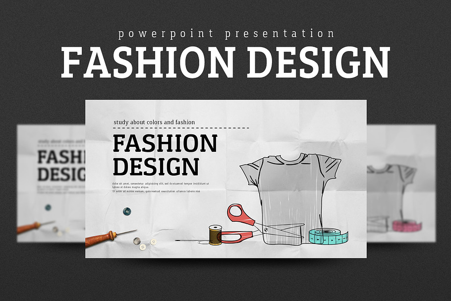 fashion design in Presentation Templates - product preview 8