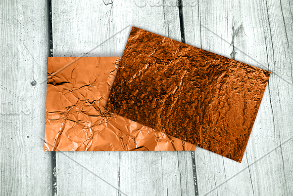 Burnt Orange Digital Paper in Textures - product preview 1