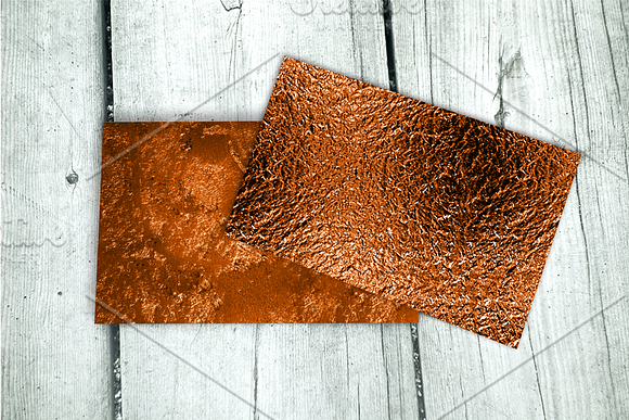 Burnt Orange Digital Paper in Textures - product preview 5