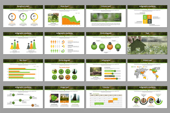 Natural environment in Presentation Templates - product preview 1