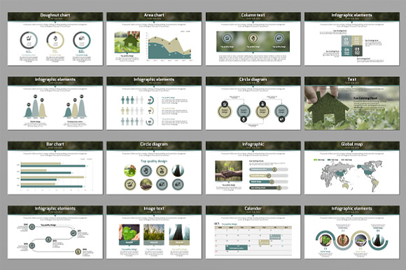 Natural environment in Presentation Templates - product preview 2