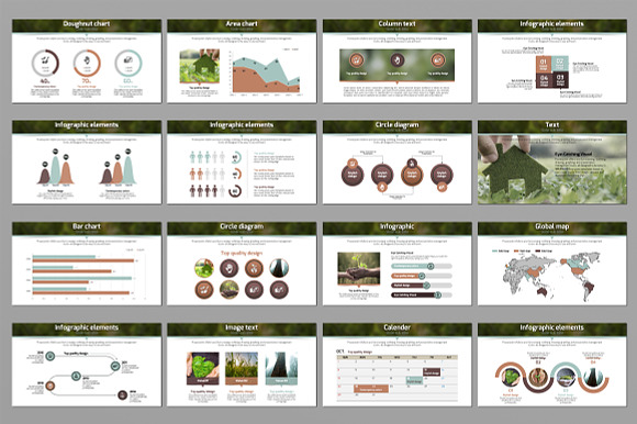 Natural environment in Presentation Templates - product preview 3