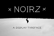 Noirz Font