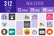312 Real Estate Icons