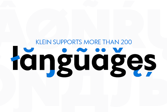 Klein - 54 fonts in Sans-Serif Fonts - product preview 6