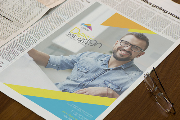 Newspaper Advertising Mockups Vol. 1 in Mockup Templates - product preview 4