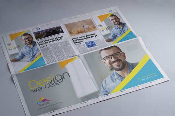 Newspaper Advertising Mockups Vol. 1 in Mockup Templates - product preview 7