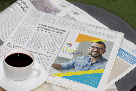 Newspaper Advertising Mockups Vol. 1 in Mockup Templates - product preview 9