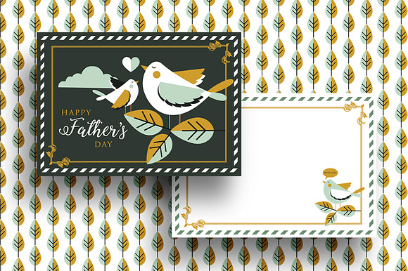 Sabiá Greeting Cards in Postcard Templates - product preview 4