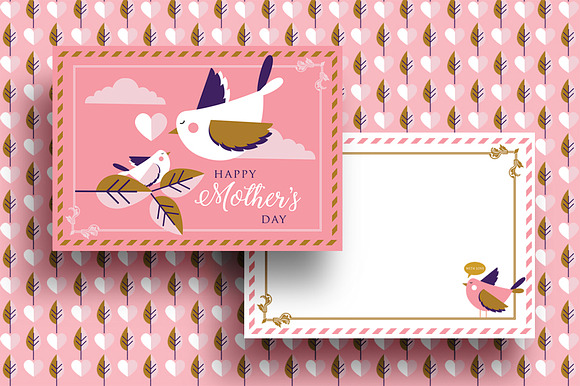 Sabiá Greeting Cards in Postcard Templates - product preview 5