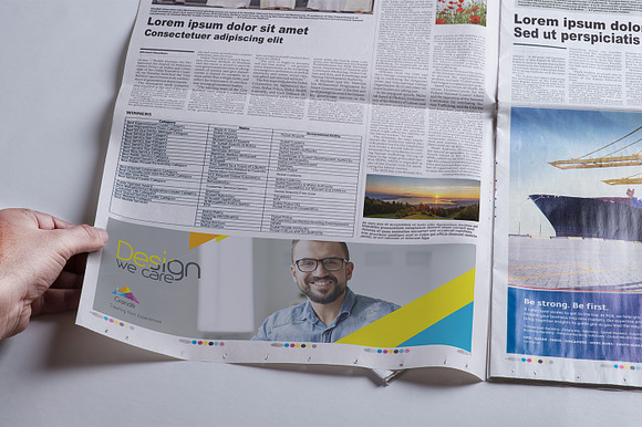 Newspaper Advertising Mockups Vol. 1 in Mockup Templates - product preview 12