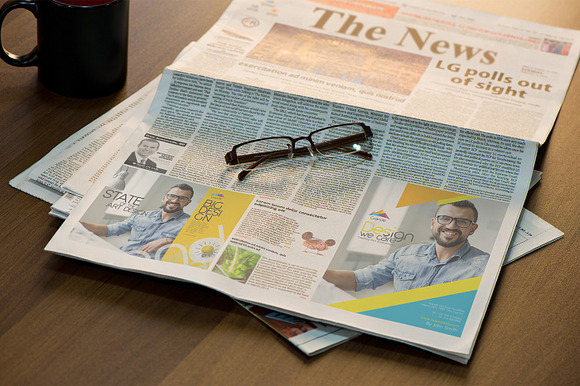 Newspaper Advertising Mockups Vol. 2 in Mockup Templates - product preview 2