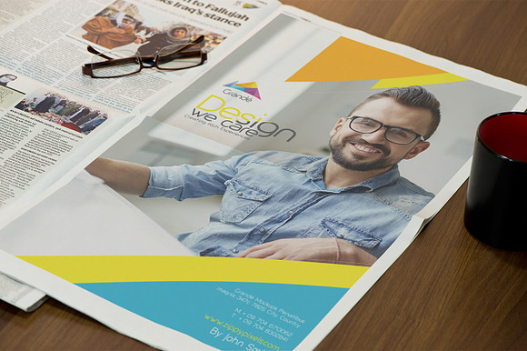 Newspaper Advertising Mockups Vol. 2 in Mockup Templates - product preview 6