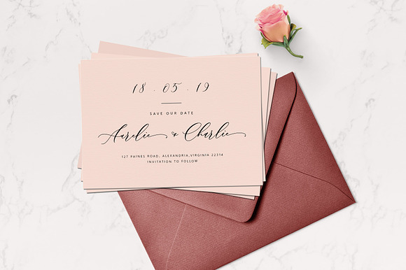 Datting Rose in Script Fonts - product preview 5