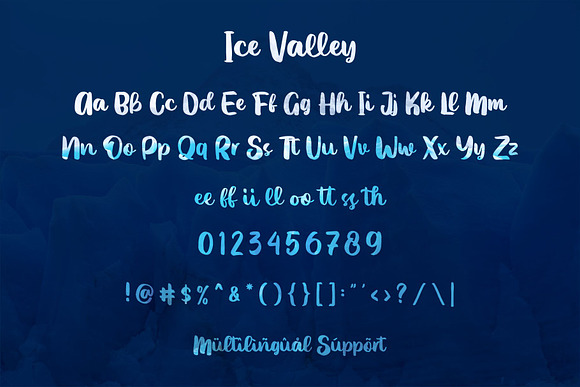 Ice Valley in Display Fonts - product preview 4