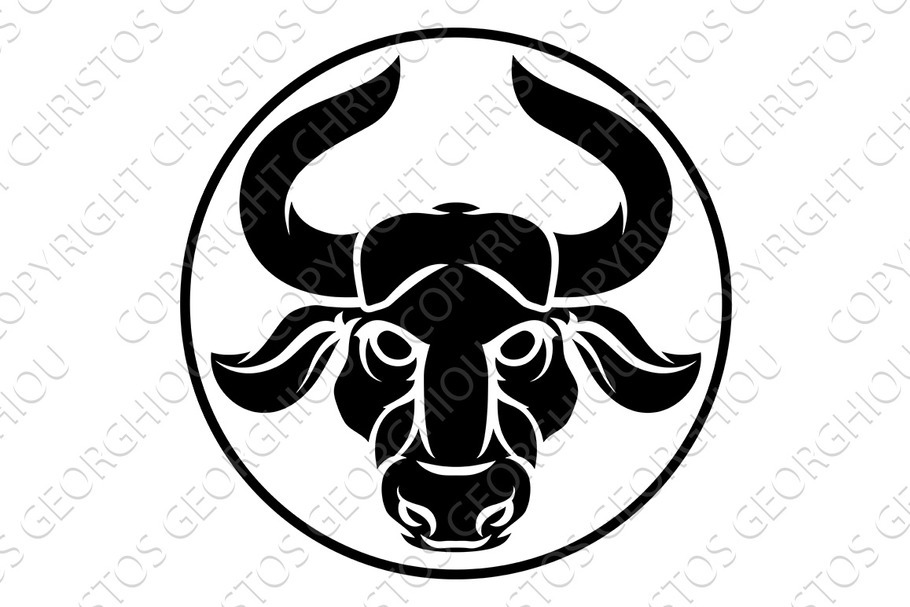 Taurus Bull Zodiac Horoscope in Illustrations - product preview 8