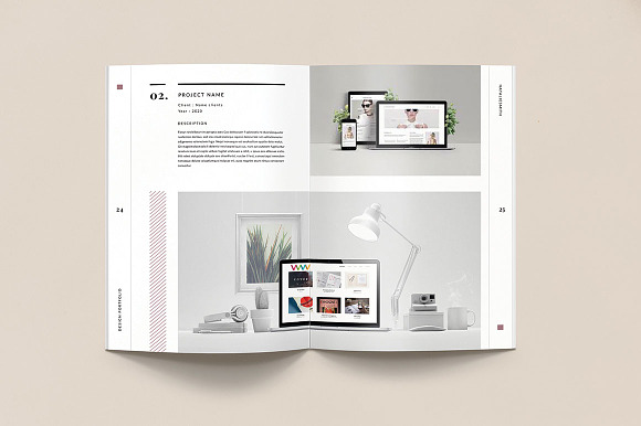 Graphic Design Portfolio in Brochure Templates - product preview 7