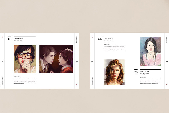 Graphic Design Portfolio in Brochure Templates - product preview 12
